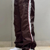 Marrom com Listras Brancas